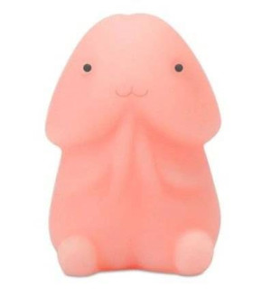 Gniotek squishy mini różowy siusiak