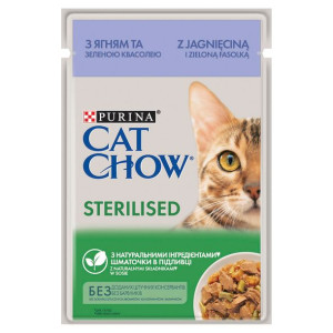Purina Cat Chow Sterilised jagnięcina 85g