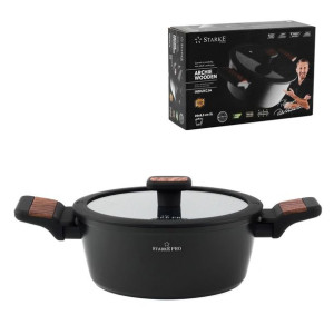 Garnek z pokrywką Starke Pro Archie Wooden 2 l