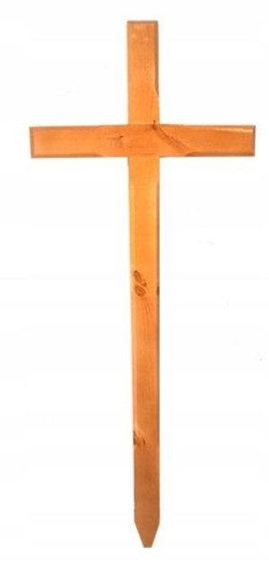 Krzyż nagrobny Krzyż na cmentarz cmentarny 120 cm