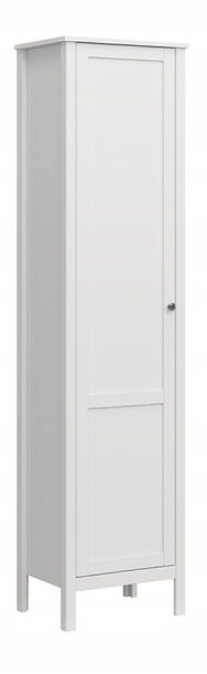 Regał elegancki biały wysoki do salonu FARGE