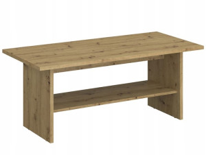 Stolik kawowy w stylu loft dąb artisan LEORI