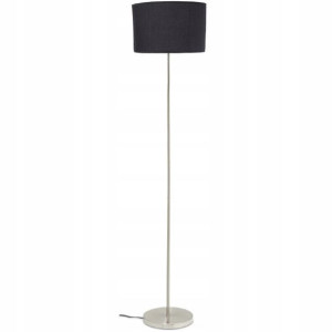 Lampa podłogowa stojąca glamour czarna ISNER