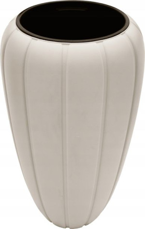 Doniczka Donica GAJA 800 78H + wkład 3D KREMOWA
