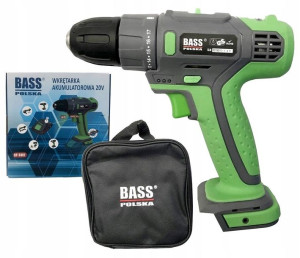 Bass Pl Wkrętarka Wiertarka Akumulatorowa 30nm 20v