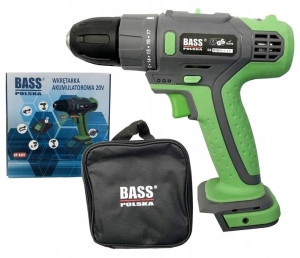 Bass Pl Wkrętarka Wiertarka Akumulatorowa 30nm 20v