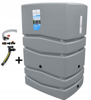 Zbiornik Na Deszczówkę Aqua Tower 450l + Przyłącza