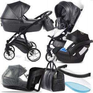 Wózek Junama 3w1 Termo Line Eco 02 I + Cybex Aton