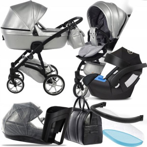 Wózek Junama 3w1 Termo Line Eco 01 I + Cybex Aton
