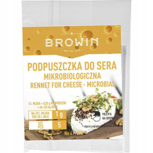 Podpuszczka do serów 5x1g