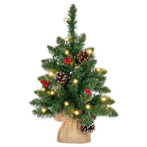 Choinka z oświetleniem - 90 cm, 50 diod LED