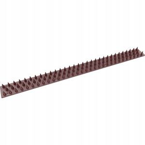 Listwy 50cm Przeciw Ptakom Brązowe 10szt