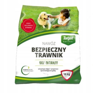 Nawóz Bezpieczny Trawnik Naturalny Eko 10kg Target