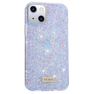 Etui IPHONE 13 MINI Brokat Sulada Luminous Glitter różowe