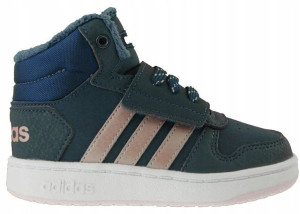 Adidas Buty B75943 Hoops Mid 2.0.i Granat