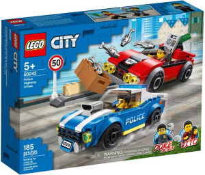 Lego City 60242 Pościg Policyjny Policja Bandyta