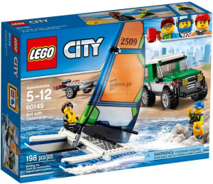 Lego City 60149 Żaglówka Katamaran Windsurfing