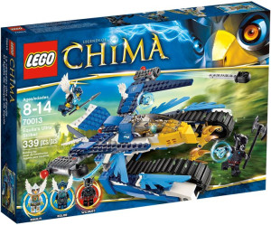 Lego Chima 70013 Equila Orzeł Czarny Wilk - Nowy !