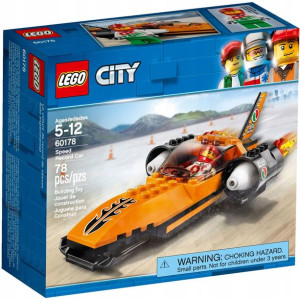 Lego City 60178 Dragster Wyścigówka Rakieta Auto
