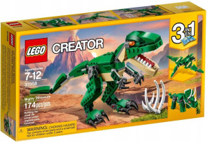 Lego Creator 31058 Dinozaur Dino Trex Triceratops