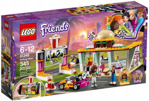Lego Friends 41349 Wyścigowa Restauracja Bar Sklep