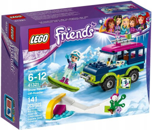 Lego Friends 41321 Snowboard Zima Zestaw Zimowy