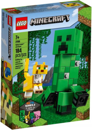 Lego Minecraft 21156 Duża Figur Creeper Ocelot Kot