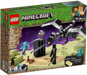 Lego Minecraft 21151 Enderdragon Enderman Smok !