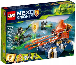 Lego Nexo Knights 72001 Poduszkowiec Działo Lance