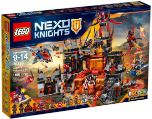 Lego Nexo Knight 70323 Wulkaniczna Kryjówka Jestro