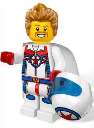 lego minifigures series 7 8831 DAREDEVIL KASKADER