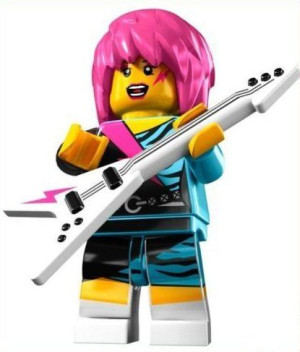 lego minifigures series 7 8831 ROCKMANKA - NOWY !!
