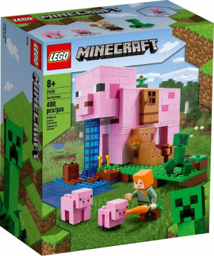 Lego Minecraft 21170 Domek Świnka Dom Pig Świnia