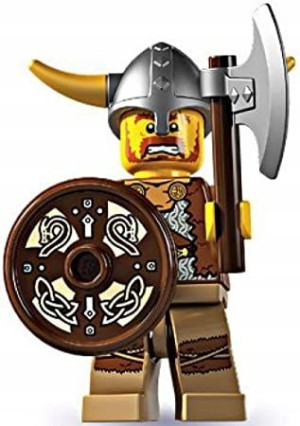 Lego Minifigures Seria 4 The Viking Wiking Nowy