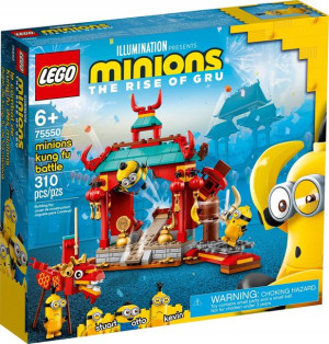 Lego Minionki 75550 walka kung-fu ŚWIĄTYNIA SMOKA