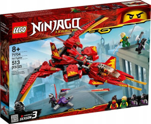 Lego Ninjago 71704 Bojowy Czerwony Samolot Kai'a