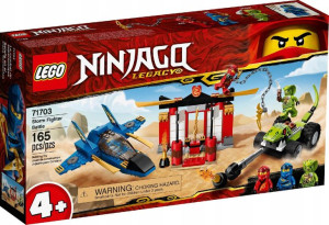 Lego Ninjago 71703 Burzowy Myśliwiec Jay Niebieski