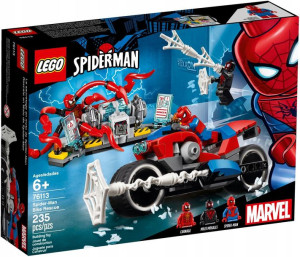 Lego Spider Man 76113 Miles Morales Carnage Czarny