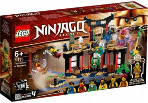 Lego Ninjago 71735 Turniej Żywiołów Jay Kai Lloyd