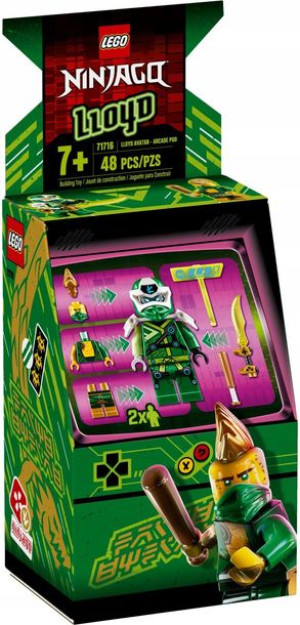 Lego Ninjago 71716 Kapsuła Gracza Lloyd Zielony