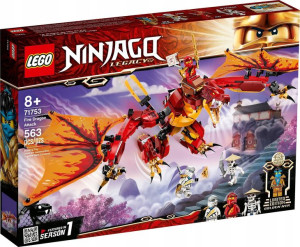Lego Ninjago 71753 ATAK SMOKA OGNIA SMOK OGNIA KAI