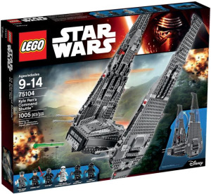 Lego Star Wars 75104 Command Shuttle Kylo Ren 24h