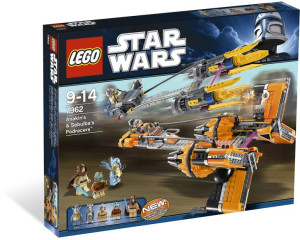 Lego Star Wars 7962 Anakin Sebulba Wyścig Ścigaczy