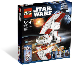 Lego Star Wars 7931 T-6 Jedi Shuttle Anakin Obiwan