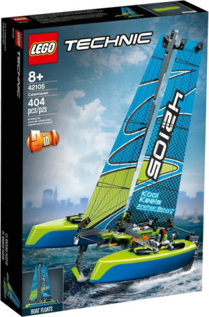 Lego Technic 42105 Katamaran Catamaran Łódź Łódka