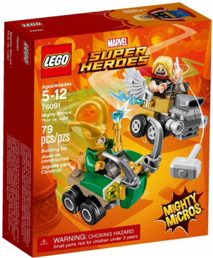 Lego Super Heroes 76091 Thor Kontra Loki Marvel