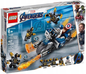 Lego Super Heroes Avengers 76123 Kapitan Ameryka !
