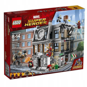 Lego Super Heroes 76108 Sanctum Spiderman Iron Man
