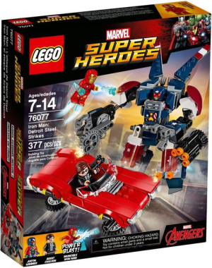 Lego Suer Heroes Iron Man 76077 Detroit Steel 24h