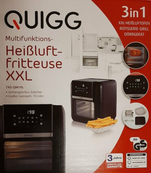 frytkownica beztluszczowa xxl quigg frytkownica